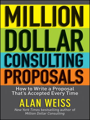 cover image of Million Dollar Consulting Proposals